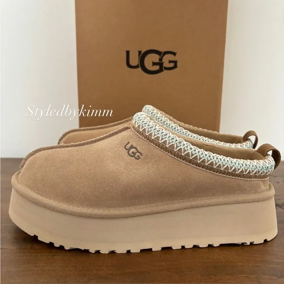 NEW Women's UGG SAND Tazz Platform Slippers Shoes - Women’s Size 9 Mules - Picture 8 of 8